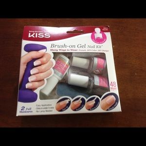 BRUSH ON GEL NAIL Tips kit